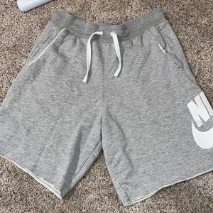 Nike grey shorts